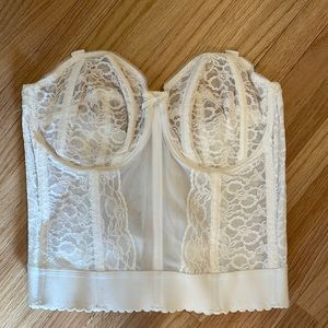 Vintage lace corset
